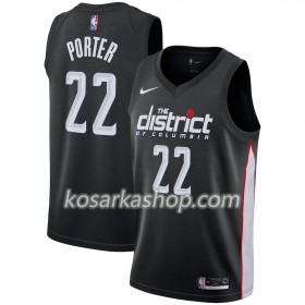 Dres Washington Wizards Otto Porter  22 Nike 2018-19 City Edition Crna Swingman